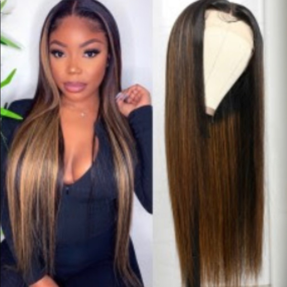 Ombre Color #FB30 Balayage Blonde Wig
